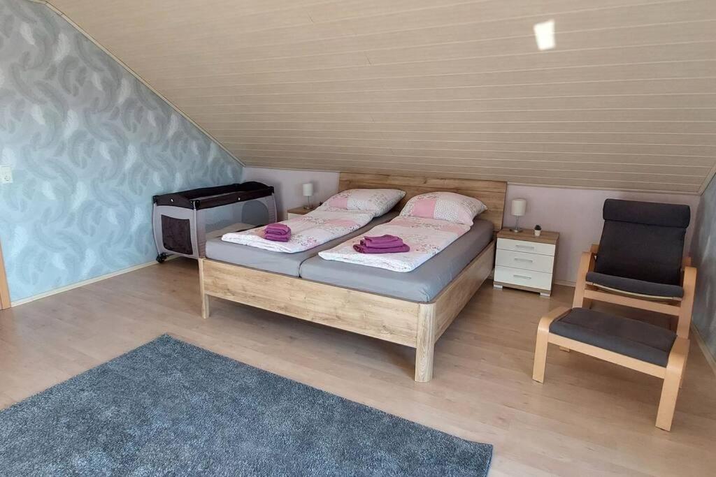 Grosse Tolle 4 Zimmer Ferienwohnung Im Herzen Des Odenwaldes Mörlenbach Exteriér fotografie